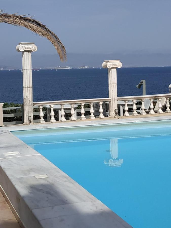 Mistral Apartment Souvala Bagian luar foto