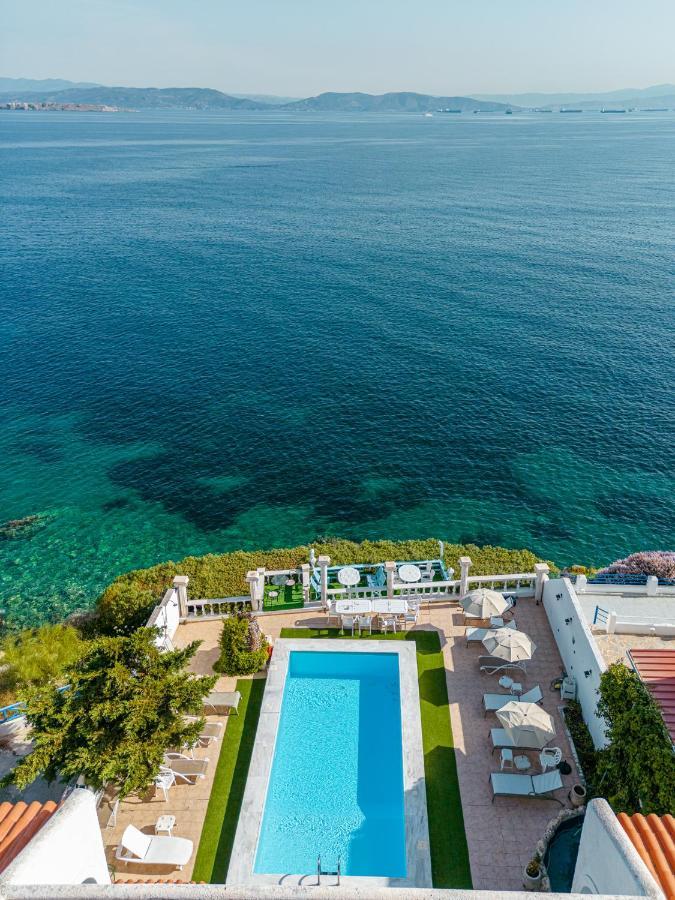 Mistral Apartment Souvala Bagian luar foto