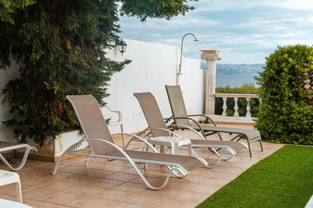 Mistral Apartment Souvala Bagian luar foto