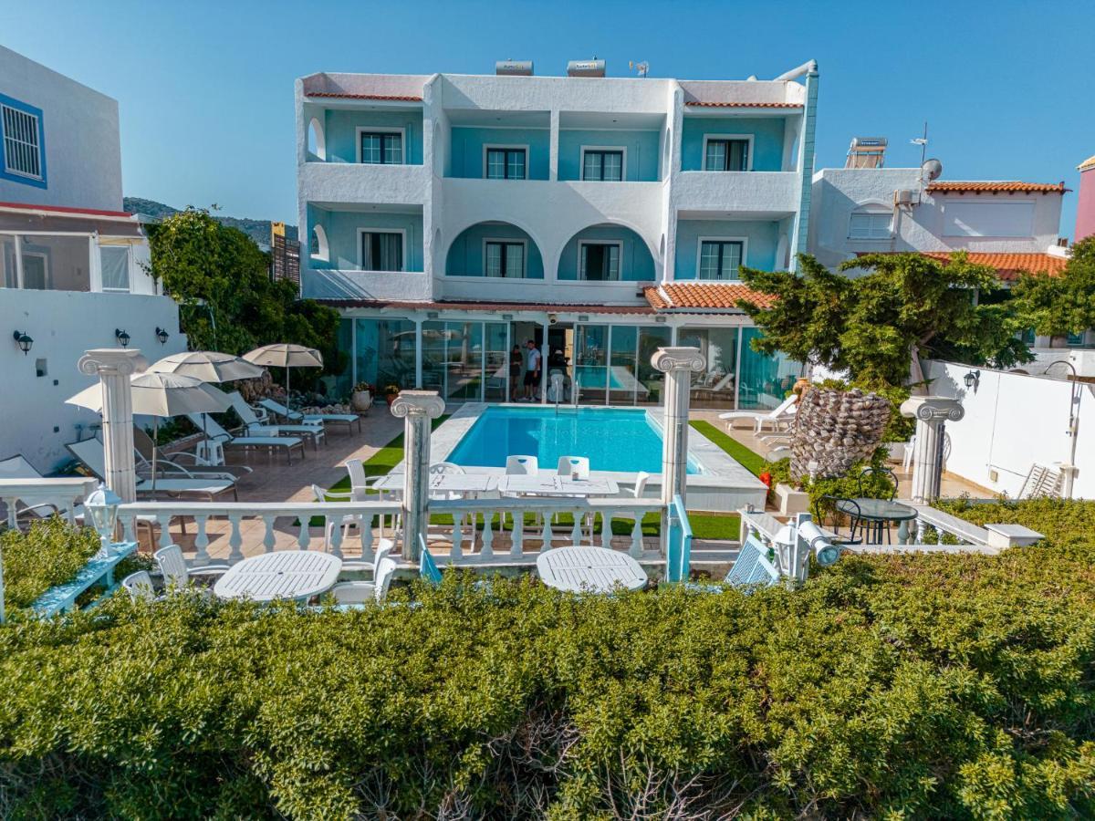 Mistral Apartment Souvala Bagian luar foto