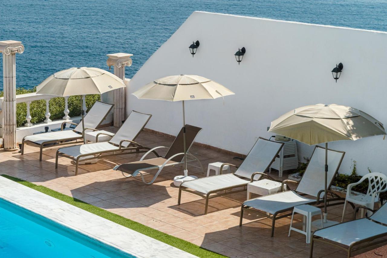 Mistral Apartment Souvala Bagian luar foto
