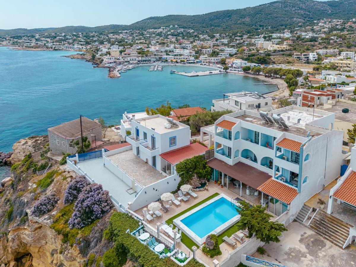 Mistral Apartment Souvala Bagian luar foto
