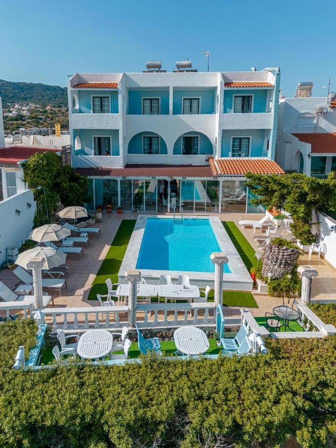 Mistral Apartment Souvala Bagian luar foto