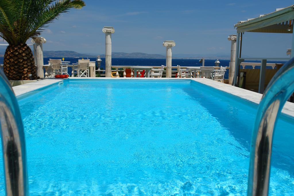 Mistral Apartment Souvala Bagian luar foto